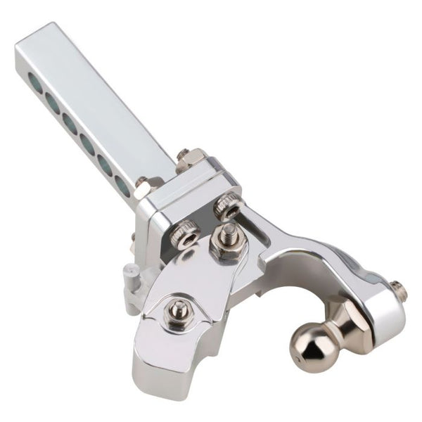 Power Hobby Rescue Tow Trailer Hook Hitch, Silver, 1/10 Crawler