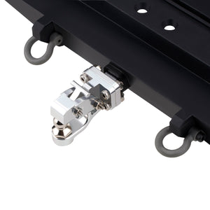 Powerhobby Rescue Tow Trailer Hook Hitch Silver 1/10 Crawler