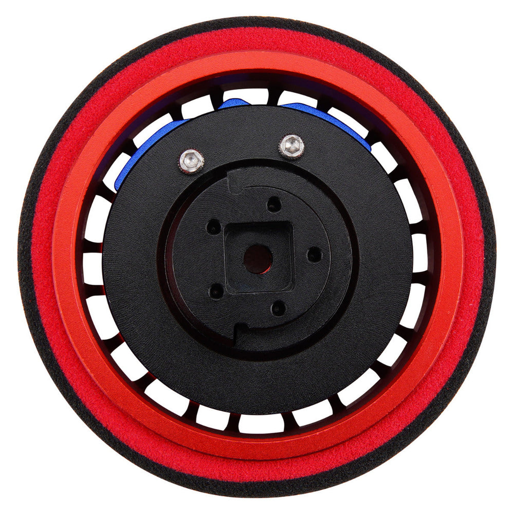 Powerhobby Metal Steering Transmitter Wheel RED FOR Traxxas TQI Radio