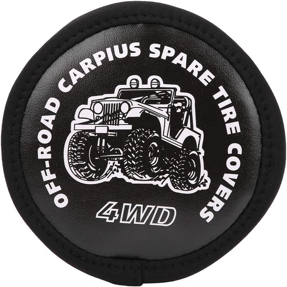Powerhobby 100-114mm RC Spare Tire Dustproof Leather Cover Crawler 4WD