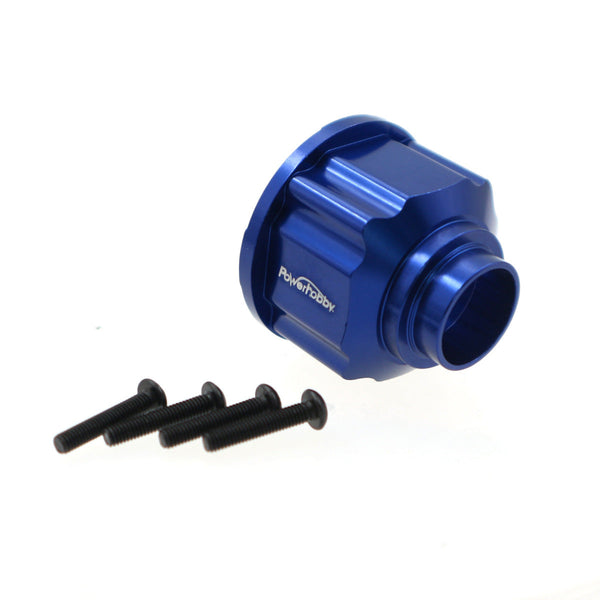 Powerhobby Aluminum Differential Carrier Housing Blue FOR Traxxas X-Maxx / XRT