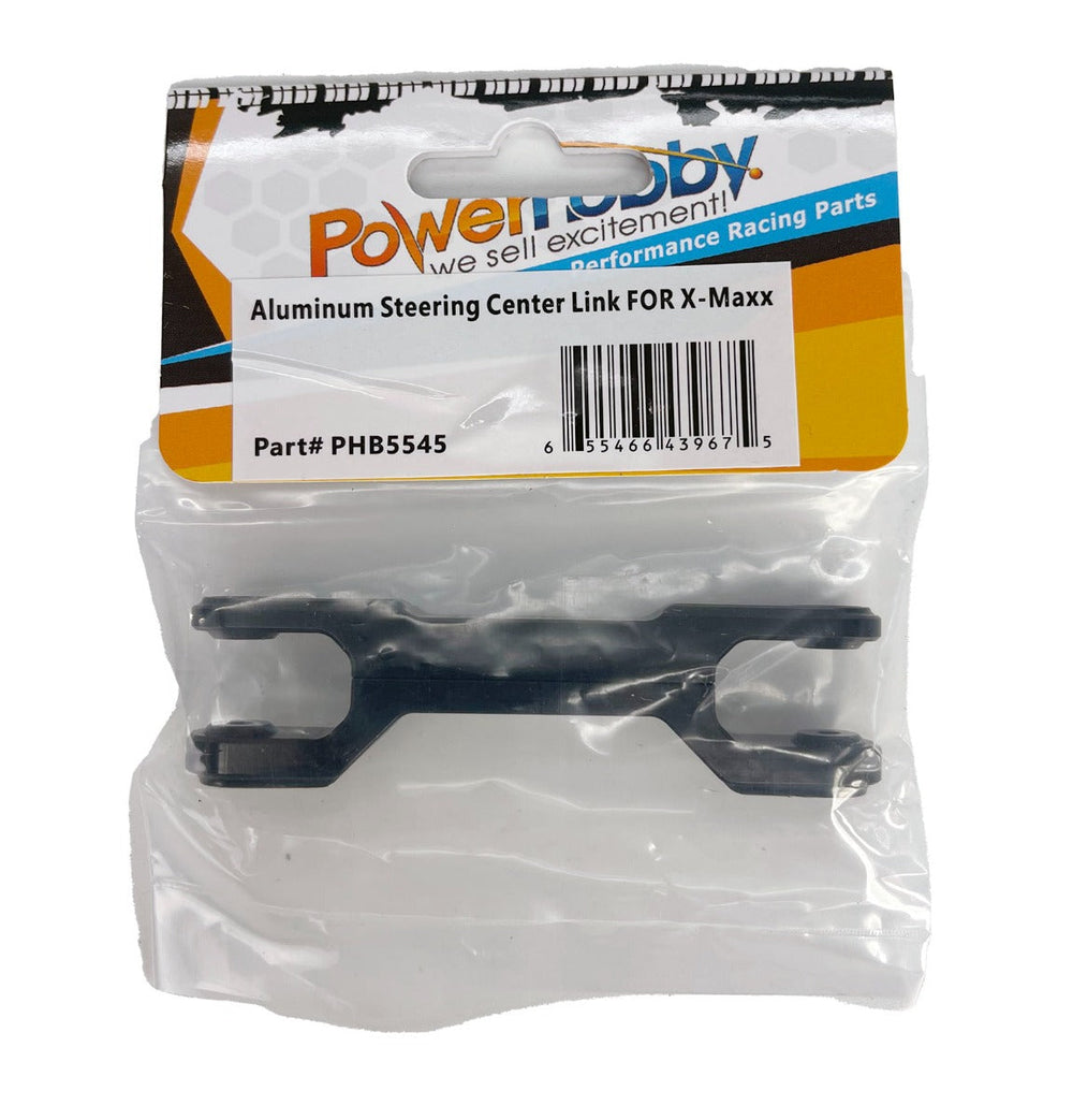 Powerhobby Aluminum Steering Center Link Black FOR Traxxas X-Maxx