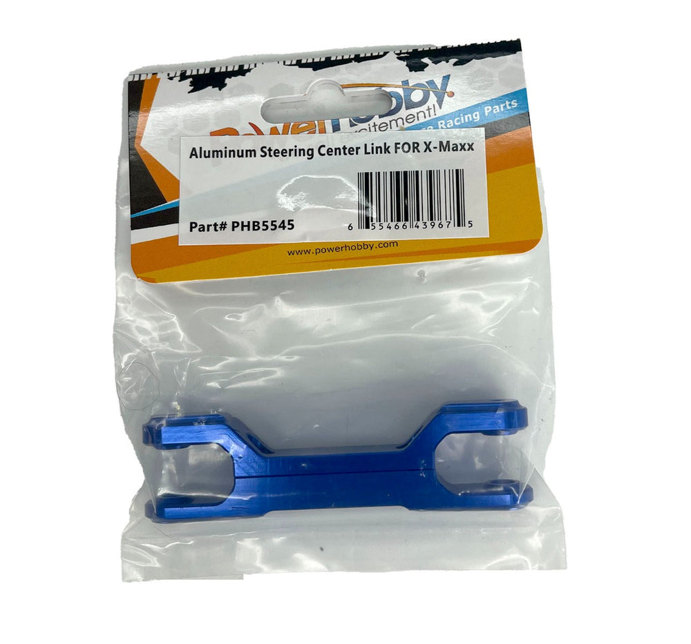 Powerhobby Aluminum Steering Center Link Blue FOR Traxxas X-Maxx