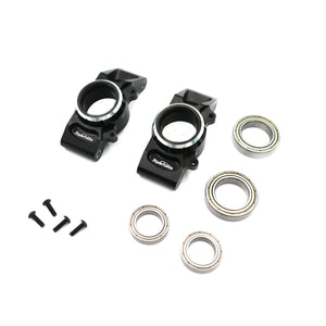 Powerhobby Aluminum Bearing Rear Hubs Stub Axle Carriers FOR Traxxas X-Maxx / XRT
