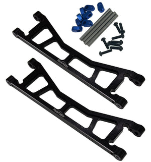 Powerhobby Aluminum Upper Suspension Arms Front or Rear Black FOR Traxxas X-Maxx