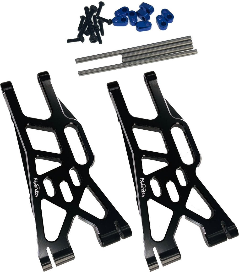 Powerhobby Aluminum Lower Suspension Arms Black FOR Traxxas X-Maxx