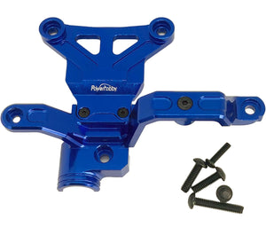 Powerhobby Aluminum Steering Bellcrank Support Blue FOR Traxxas X-Maxx