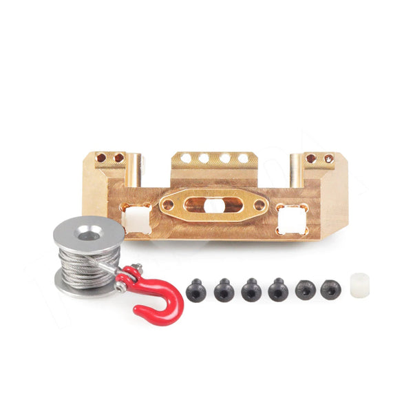 Powerhobby Brass Front Bumper Mount w Spool FOR Traxxas TRX-4