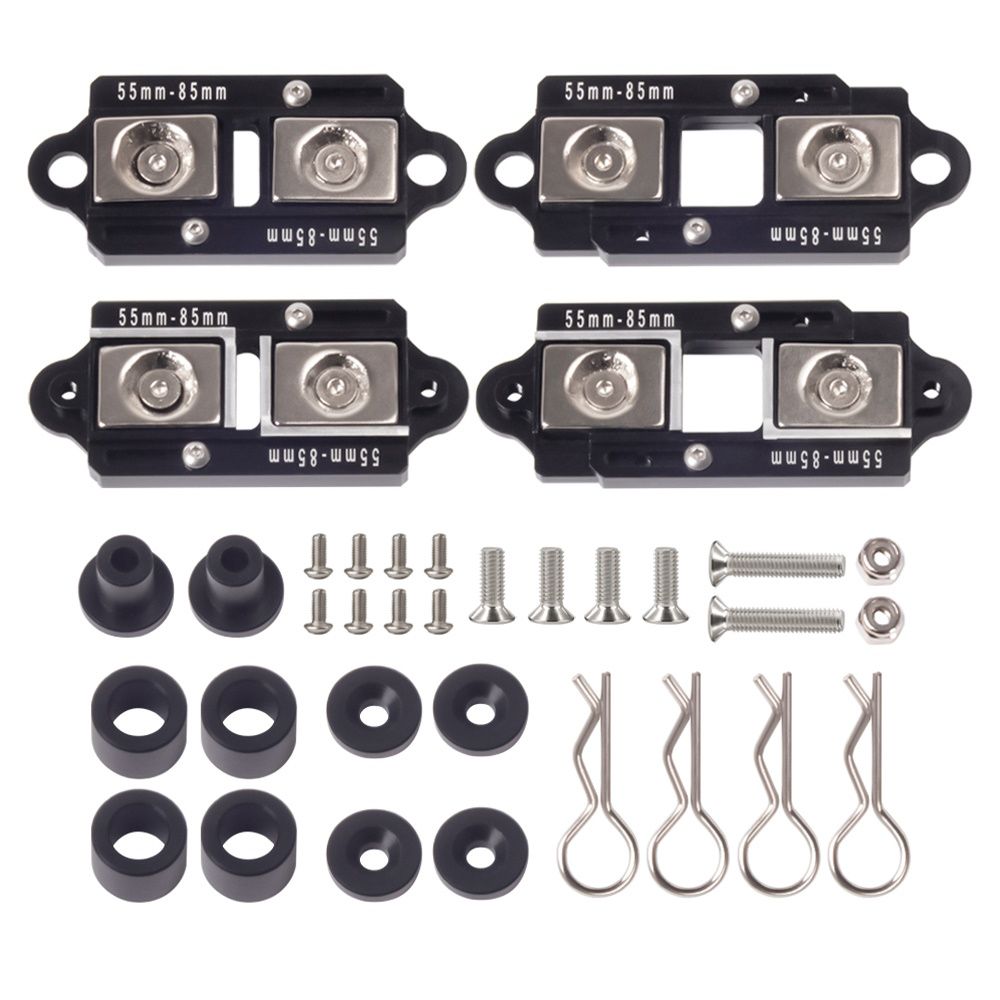 Power Hobby Adjustable Magnetic Body Post Mount for TRX-4 Rock Crawler