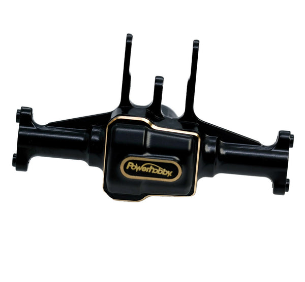 Powerhobby Brass Front Axle Housing Black FOR Traxxas TRX-4M TRX4M