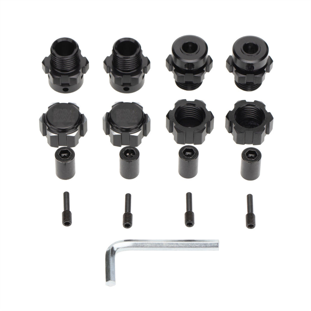 Powerhobby Aluminum Heavy Duty 17mm Hex Hubs 10mm Offset Arrma 1/10 4x4