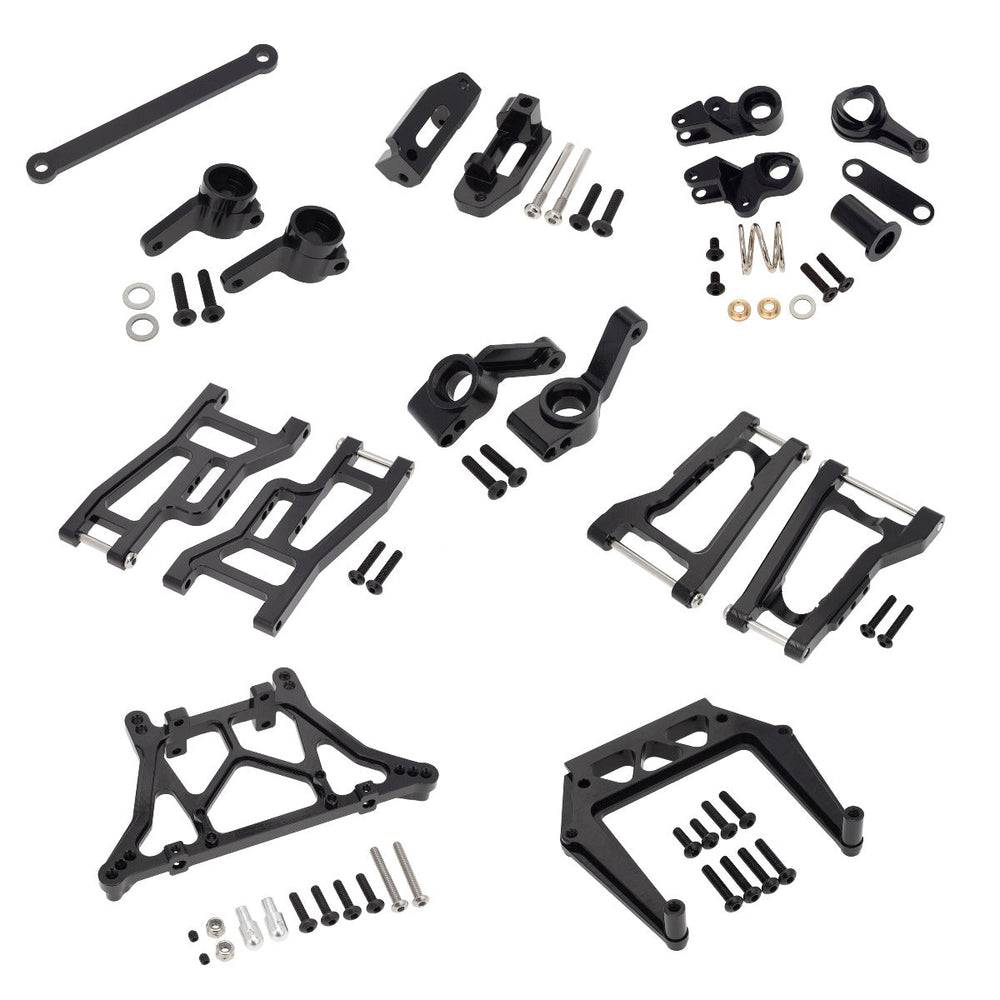 Powerhobby Aluminum Upgrade kit Black FOR Traxxas Drag Slash