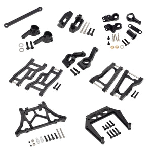Powerhobby Aluminum Upgrade kit Black FOR Traxxas Drag Slash