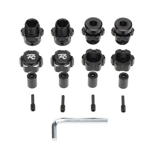 Powerhobby Aluminum 17mm Splined Wheel Hubs FOR Traxxas E-Revo Summit