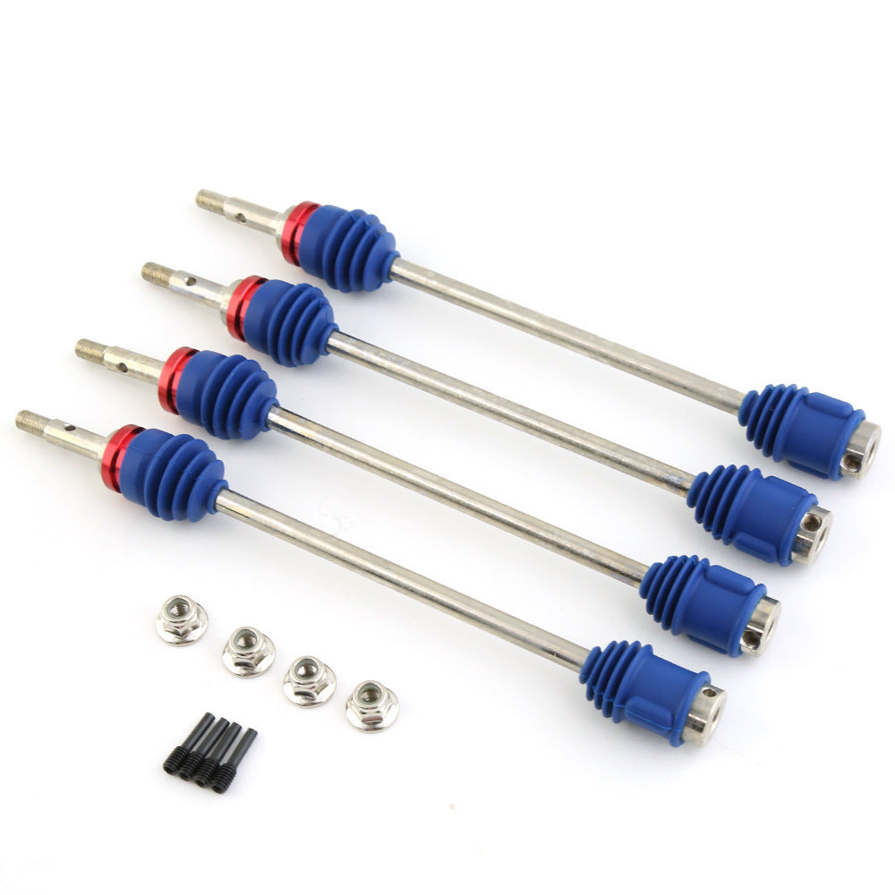 Powerhobby Driveshafts / CVD Blue (4) Fits Revo E-Revo T-Maxx E-Maxx