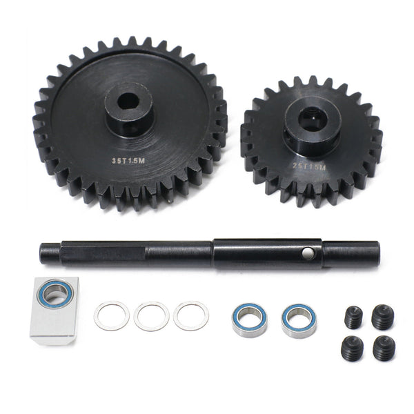 Powerhobby Triple Support Direct Drive Conversion Kit 25T+35T FOR Traxxas X-Maxx / XRT