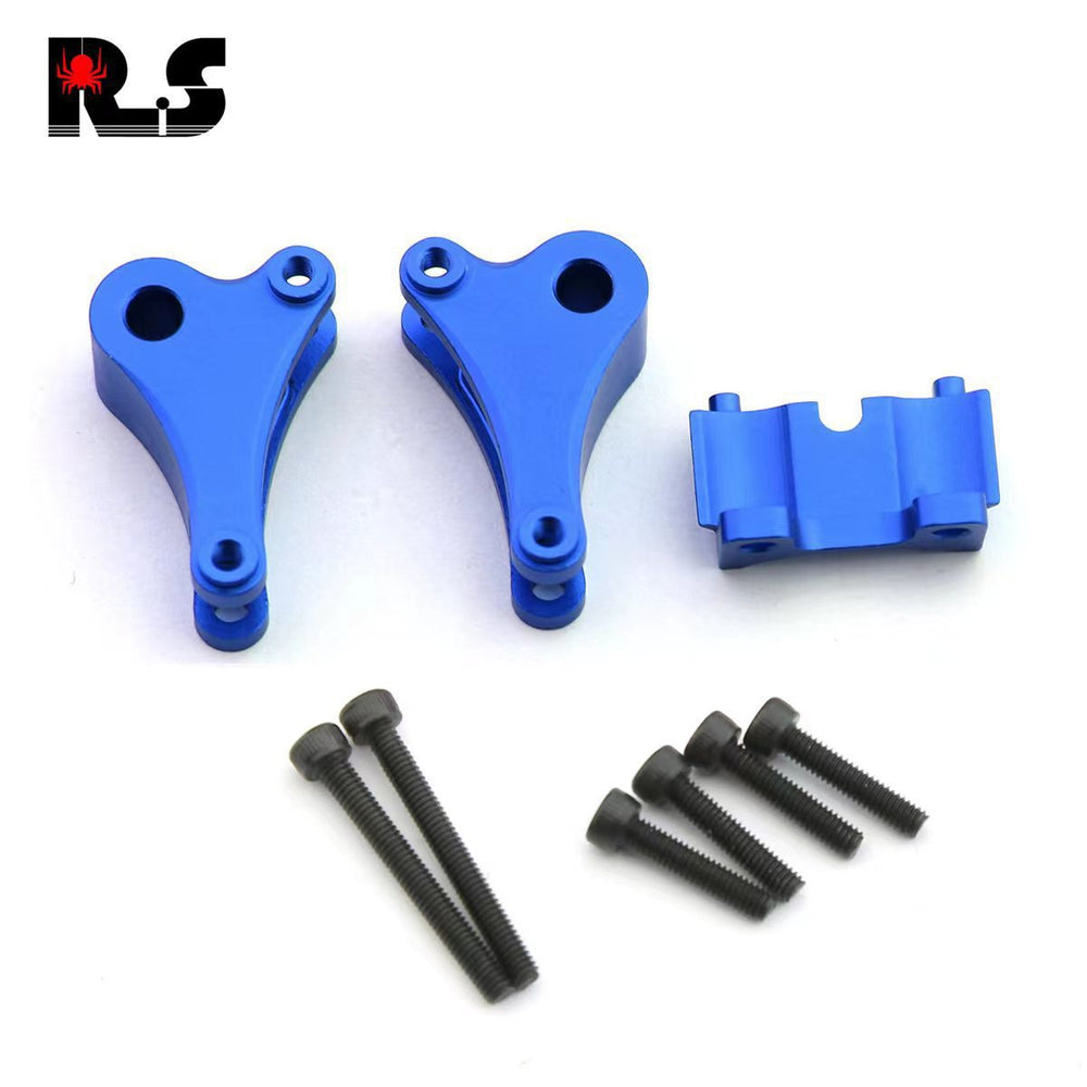 Powerhobby Aluminum Shock Fixing Mount Blue FOR Traxxas 1/6 E-Revo Slash Summit