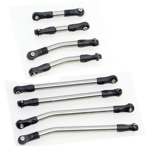 Powerhobby 8pc Stainless Steel High Clearance Links Set Axial SCX24 90081 / Betty