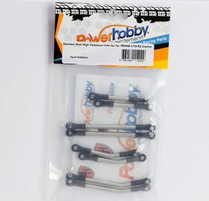 Powerhobby 8PC Stainless Steel High Clearance Links Set FOR Traxxas TRX-4M