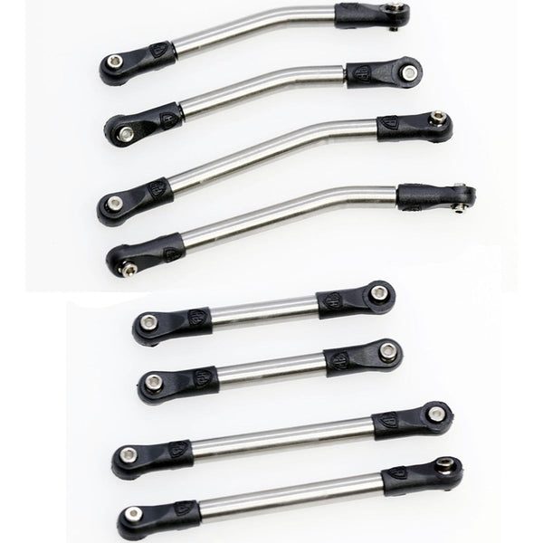 Powerhobby 8PC Stainless Steel High Clearance Links Set Axial SCX24 Gladiator