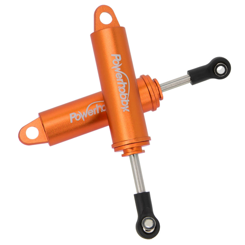 Powerhobby 80mm Promatics Two Stage Internal Spring Shocks (2) Orange