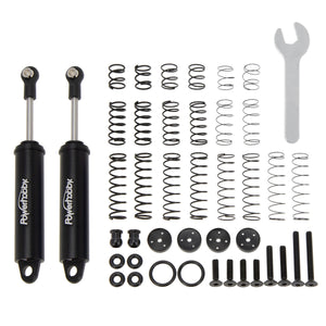 Powerhobby 100mm Promatics Two Stage Internal Spring Shocks (2) Black