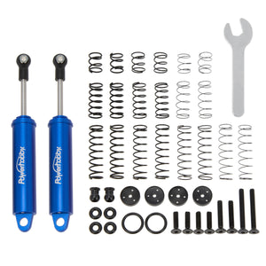 Powerhobby 100mm Promatics Two Stage Internal Spring Shocks (2) Blue