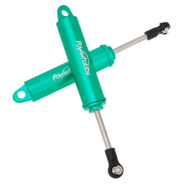 Powerhobby 100mm Promatics Two Stage Internal Spring Shocks (2) Green