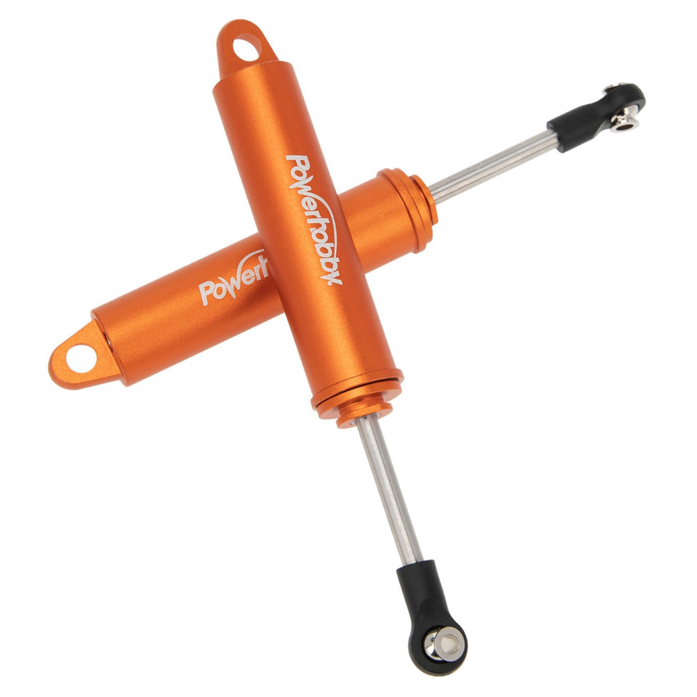 Powerhobby 100mm Promatics Two Stage Internal Spring Shocks (2) Orange