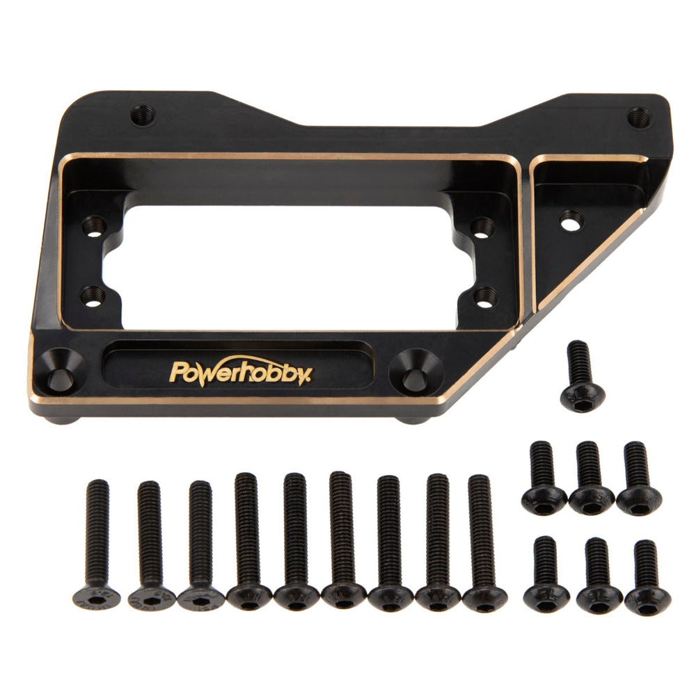 Powerhobby Brass Servo & Winch Mount Chassis Brace Axial 1/10 SCX10 PRO