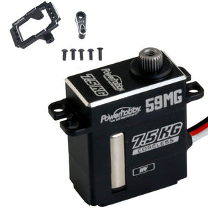 Powerhobby 59MG Aluminum Digital Micro UPGRADE Servo W Mount FOR Traxxas TRX-4M