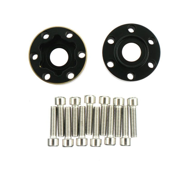 Powerhobby Brass Wheel Hub Hex Adapter Counterweight 18mm FOR SCX10 TRX-4 TRX-6 - Echo Six Hobbies