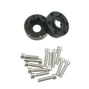 Powerhobby Brass Wheel Hub Hex Adapter Counterweight 18mm FOR SCX10 TRX-4 TRX-6 - Echo Six Hobbies