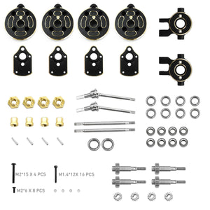 Powerhobby Brass Front / Rear Portals FOR Traxxas TRX-4M