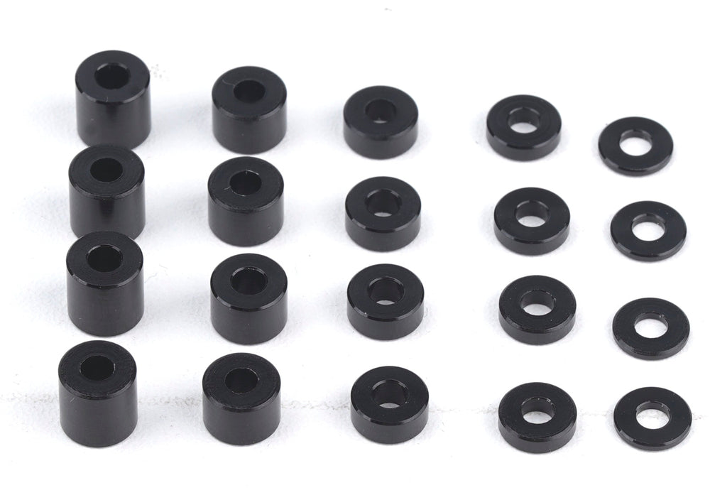 Powerhobby Aluminum Spacer Set 3x7mm FOR Associated Enduro 42260
