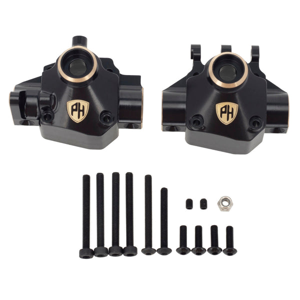Powerhobby Brass Center 3rd Member Housing Cover Axial SCX10 Pro Axle