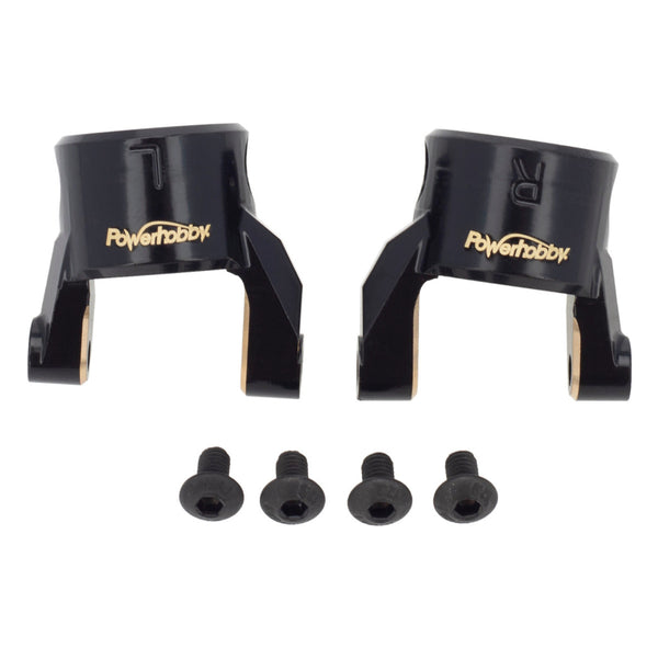 Powerhobby Brass C Hub Carrier Set Axial SCX10 PRO
