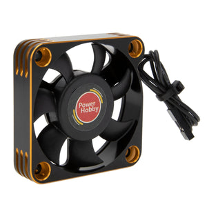 Powerhobby 5010 50MM High Speed ESC / Motor Cooling Fan Gold