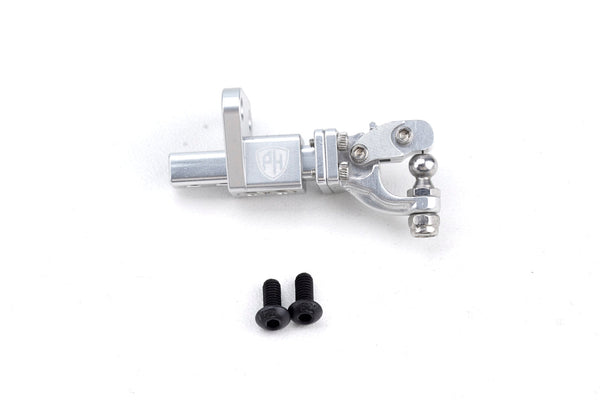 Powerhobby Aluminum Tow Hook Trailer Hitch Silver FOR Traxxas TRX-4M