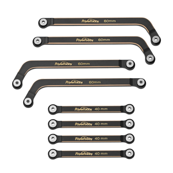 Powerhobby Brass High Clearance Links w Shock Mount Axial AX24