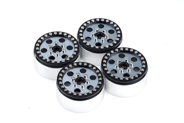 Power Hobby B5 Aluminum 1.9 Beadlock Wheels Super Positive Offset