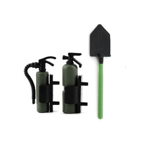 Powerhobby 1/10 Rock Crawler Accessories Fire Extinguisher Green