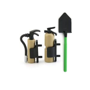 Powerhobby 1/10 Rock Crawler Accessories Fire Extinguisher Brown