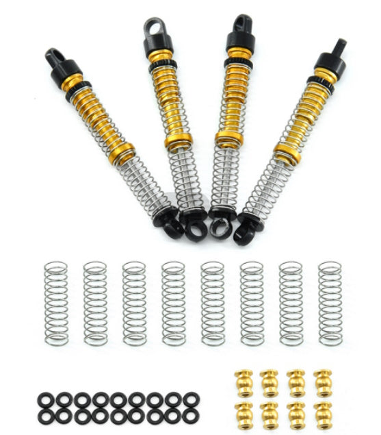 Powerhobby Aluminum Double Springs Shocks 53.5mm (4) Axial SCX24