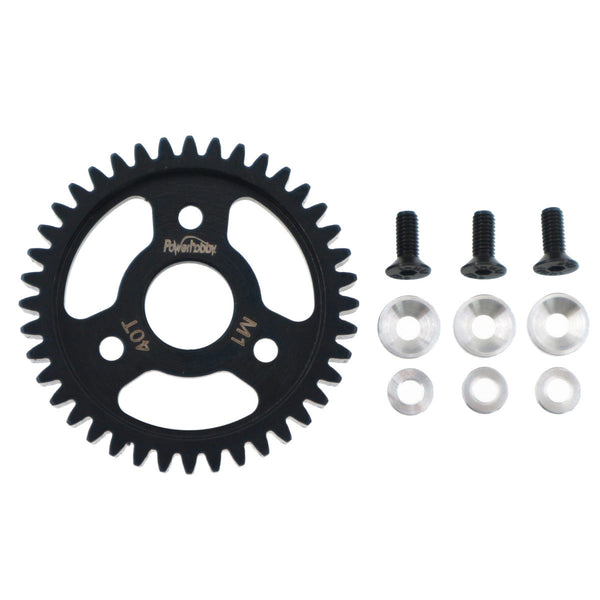 Powerhobby Mod 1 40T Hardened Steel Spur Gear FOR Traxxas Revo / Slayer