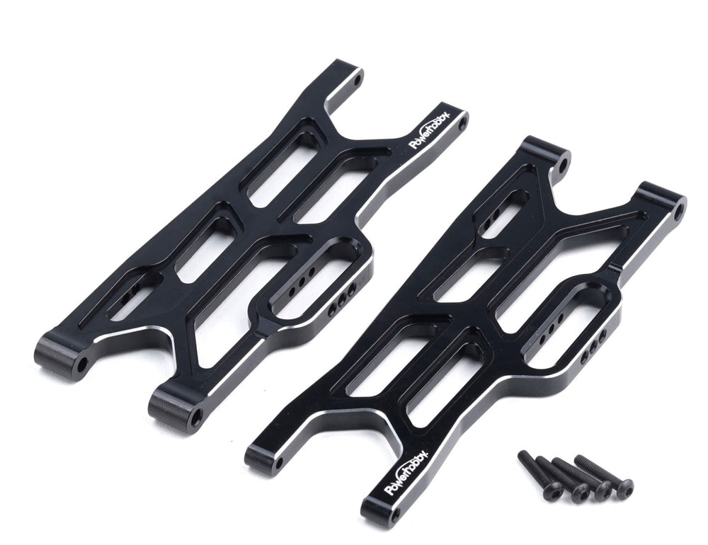 Powerhobby Aluminum Front V2 Long Lower Suspension Arms Arrma Kraton Outcast 4S