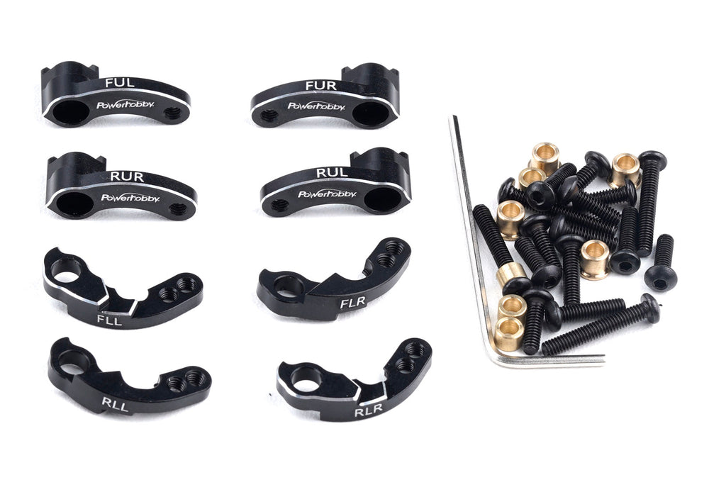 Powerhobby Aluminum RC Shock Flex Blades FOR Traxxas TRX-4M