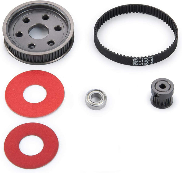 Powerhobby Belt Drive Transmission Gears System 3.17mm Axial SCX10 / II 90046