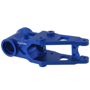 Powerhobby 7075 Aluminum Front Bulkhead Blue Losi Promoto MX
