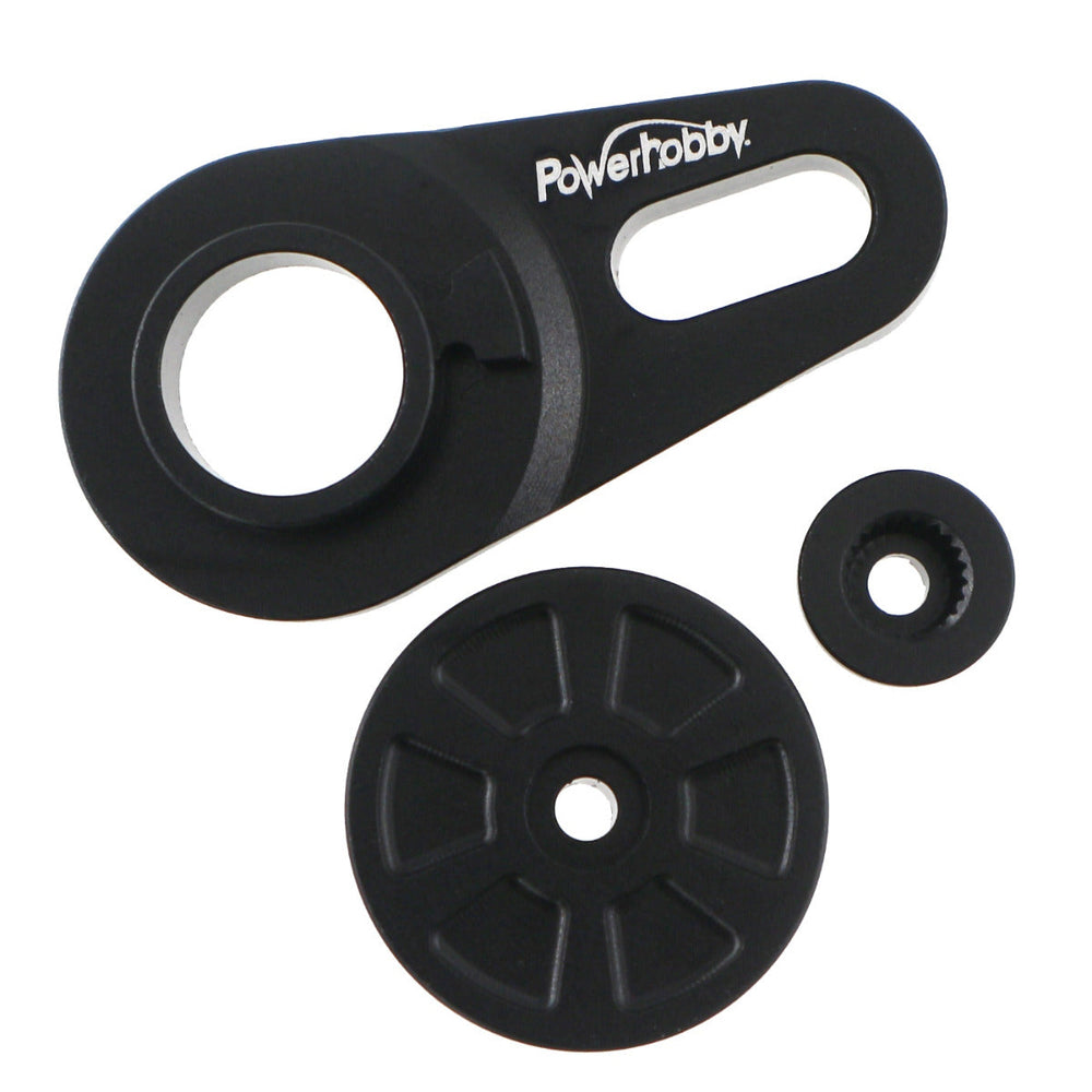 Powerhobby 7075 Aluminum 23T Servo Saver Black Losi Promoto MX